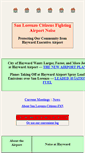 Mobile Screenshot of haywardairportnoise.org